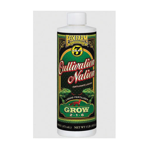 FOXFARM® Cultivation Nation® FCNGP Grow Fertilizer, 1 pt