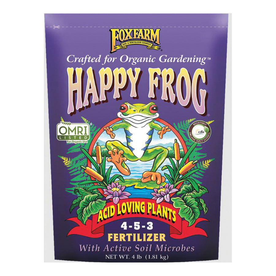 FOXFARM® Happy Frog® FFAL Acid Loving Plants Fertilizer, Granular Pellet, 4 lb