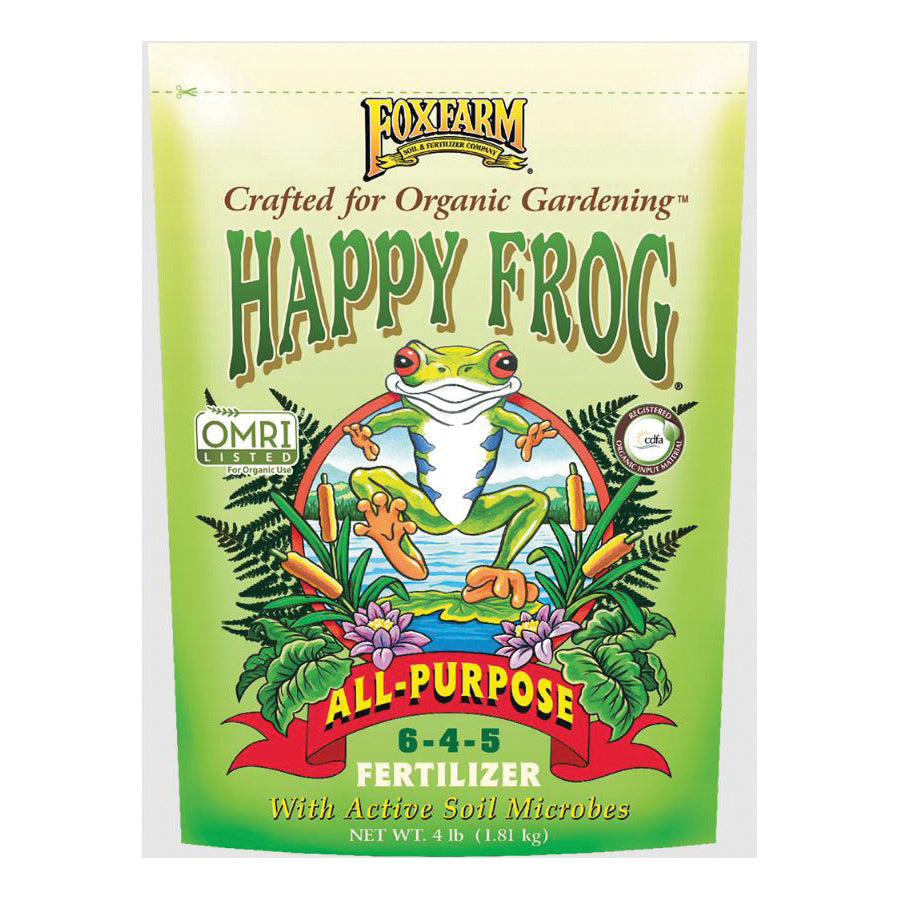 FOXFARM® Happy Frog® FFAP All-Purpose Fertilizer, Granular Pellet, 4 lb