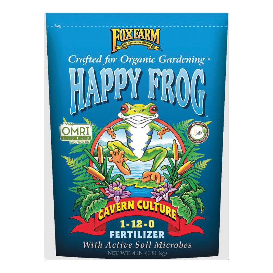 FOXFARM® Happy Frog® Cavern Culture® FFCC Fertilizer, Granular Pellet, 4 lb