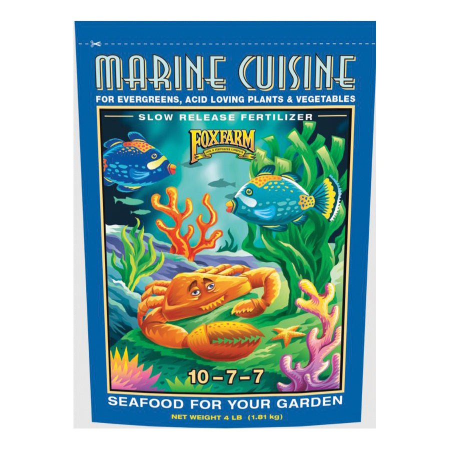 FOXFARM® Marine Cuisine® FMC4 All-Purpose Fertilizer, Granular Pellet, 4 lb