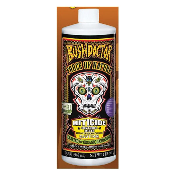 FOXFARM® BushDoctor® Force of Nature™ FONMQ Miticide, Liquid, Indoor, Outdoor, 1 qt