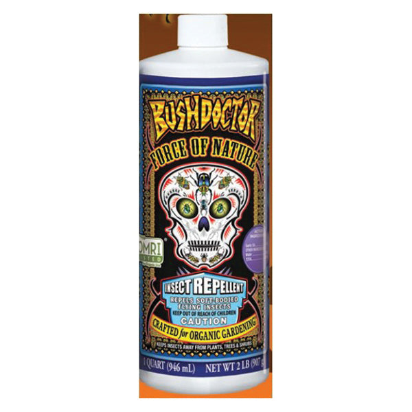 FOXFARM® BushDoctor® Force of Nature™ FONRQ Insect Repellent, Liquid, Indoor, Outdoor, 1 qt