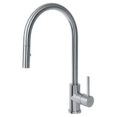 FRANKE FF3352, Cube Collection, Deck, Pull-Out, Kitchen Faucet, Stainless Steel