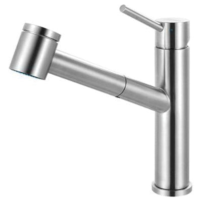 FRANKE FFPS3450, Deck, Pull-Out, Kitchen Faucet, Stainless Steel