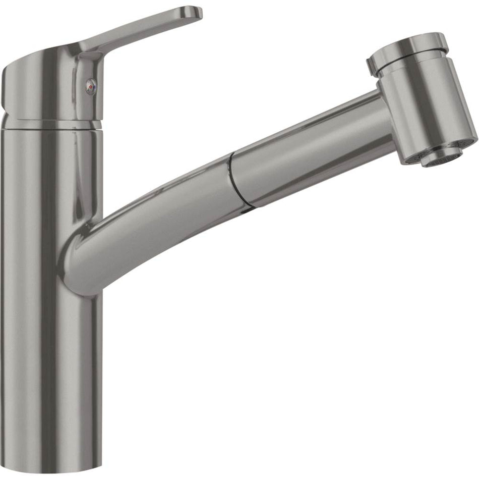 FRANKE FFPS3680, Ambient Collection, Pull-Out, Kitchen Sink Faucet, Satin Nickel