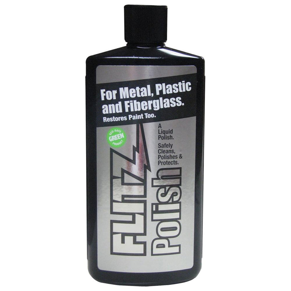 FLITZ LQ04535 Metal Polish, 3.4 oz, Bottle, Liquid