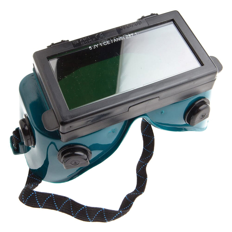 Forney® 55320 Welding Goggles, #5 Shade Hardened Lens, Clear Lens