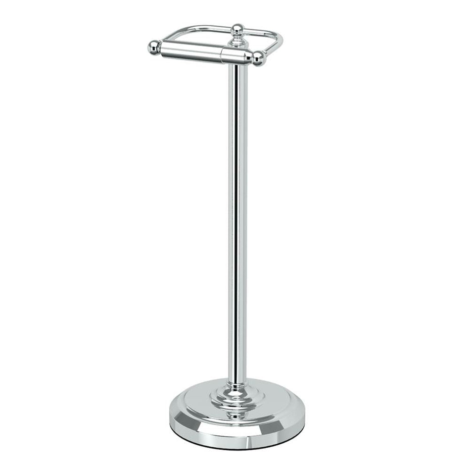 GATCO 1436C Standing Toilet Tissue Holder, Chrome