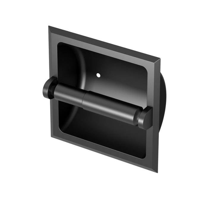 GATCO 782MX Toilet Tissue Holder, Matte Black