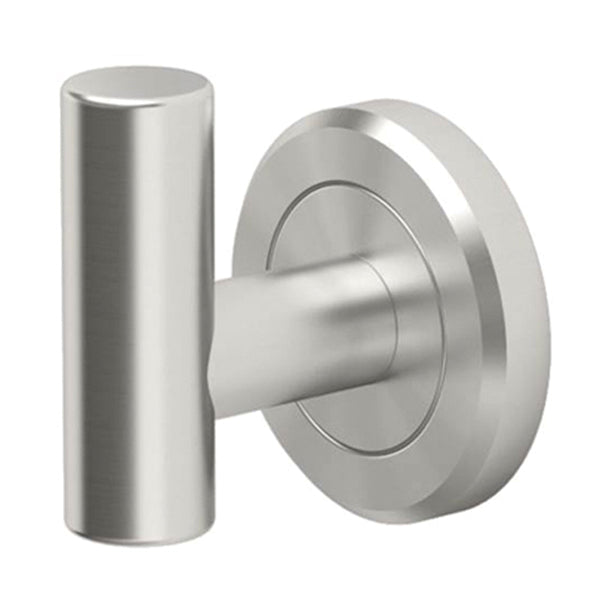 GATCO 4295 Robe Hook, Latitude II Collection, 3.88 in W, 2-3/4 in H, Satin Nickel