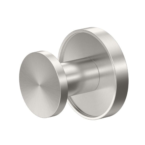 GATCO Robe Hook, Sky Collection, 2 in W, 2 in H, Satin Nickel