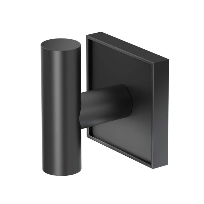 GATCO Robe Hook, Mode Collection, 2 in W, 2-3/8 in H, Matte Black