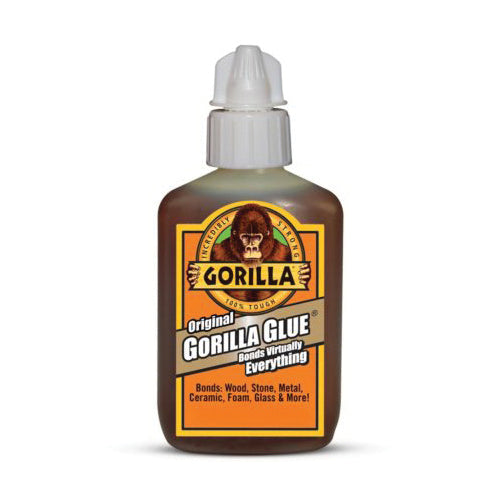 GORILLA® 5000806 Glue, Liquid, Brown, Earthy, Musty, 24 hr Curing, 8 oz, Bottle