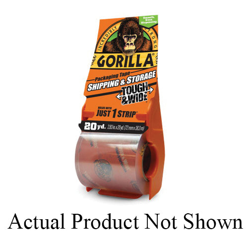 GORILLA® 6045002 Packaging Tape, 2.83 in W, 35 yd L