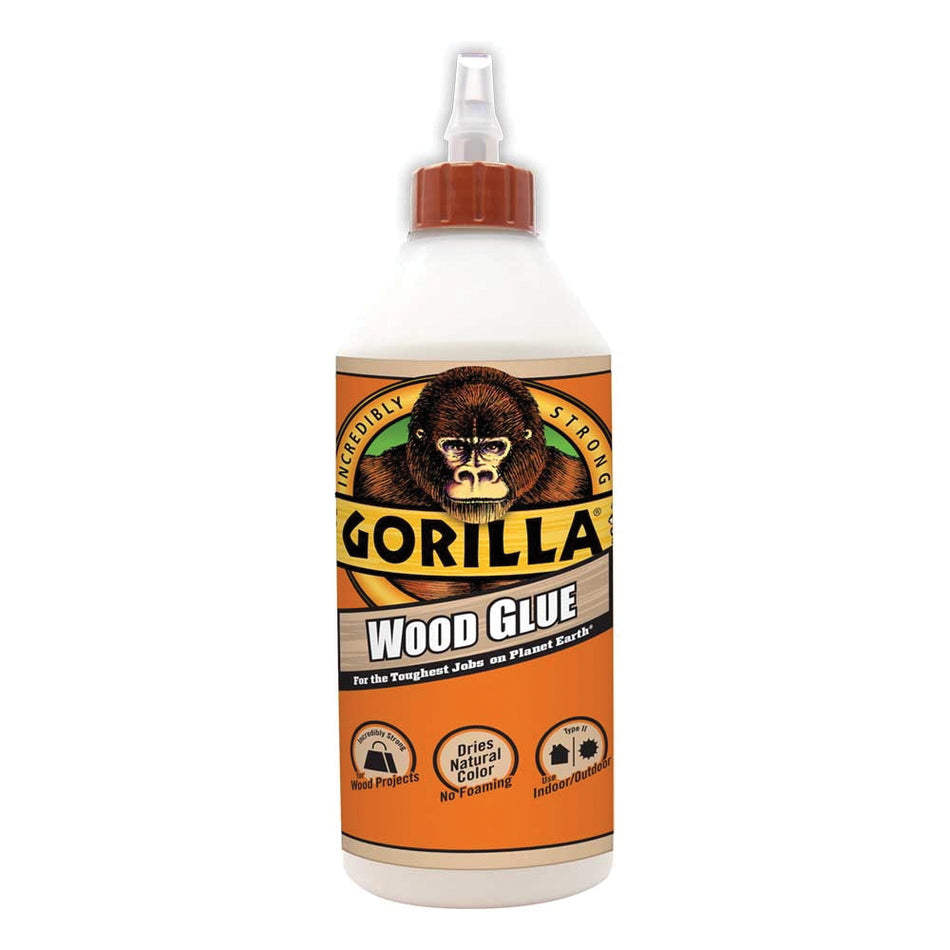 GORILLA® 6206001 Glue, Liquid, Light Tan/Milky, 36 oz