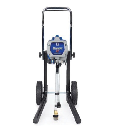 GRACO® MAGNUM® X7 TRUEAIRLESS™ Project Series 262805 Airless Paint Sprayer, Electric, 5/8 hp, 2500 W, Piston Pump, 3000 psi Working Pressure, 0.31 gpm, 1 -Gun, 0.017 in Tip, 1/4 in Fluid Outlet, 100 ft L Hose