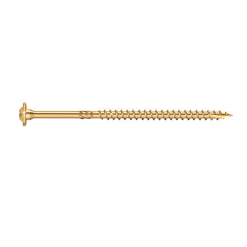 GRK FASTENERS™ 12151 Rugged Structural Screw, CEE Thread, Star Drive, T25 Drive, Washer Head, 1-1/2 in OAL, Steel