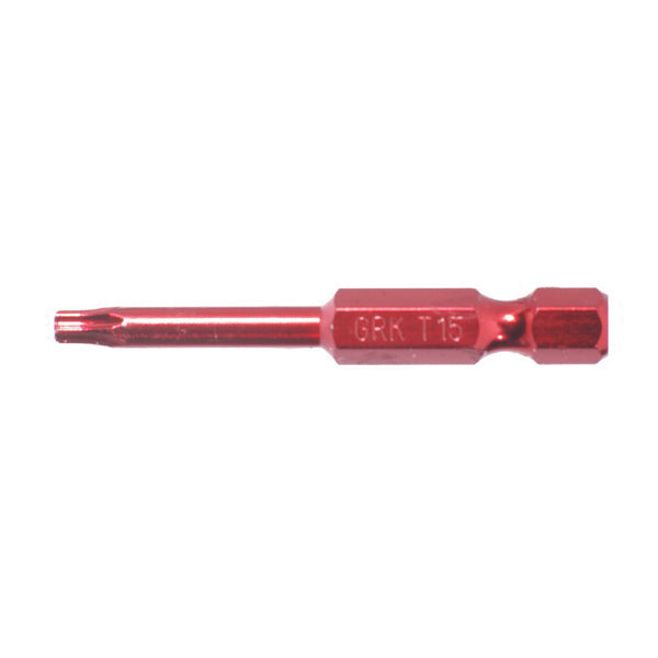 GRK FASTENERS™ 87429 Drive Bit, Star Point, T15 Point, 3 in OAL