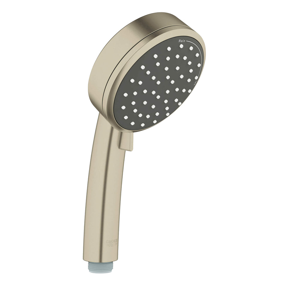 GROHE 26046EN2 Handshower, Tempesta Collection, 4 in Spray Face, Rain, Jet Spray, 1.75 gpm, Brushed Nickel