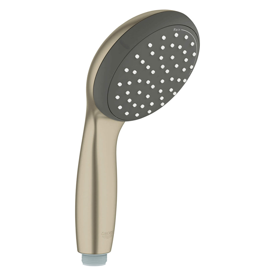 GROHE 26047EN1 Handshower, Tempesta Collection, 4 in Spray Face, Rain, Jet Spray, 1.75 gpm, Brushed Nickel