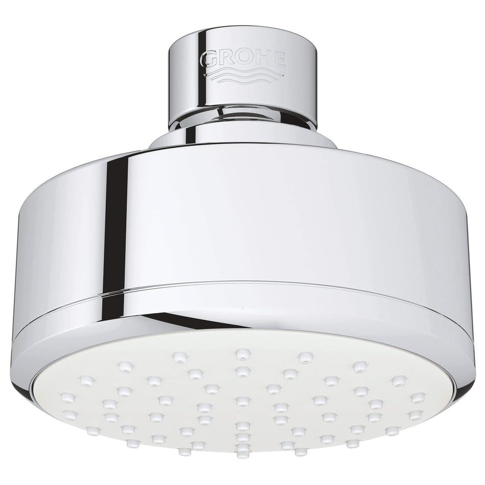 GROHE 26051001 Showerhead, Tempesta® Cosmopolitan Collection, 1.5 gpm, 1 -Spray, Ceiling/Wall Mounting, 4 in Head