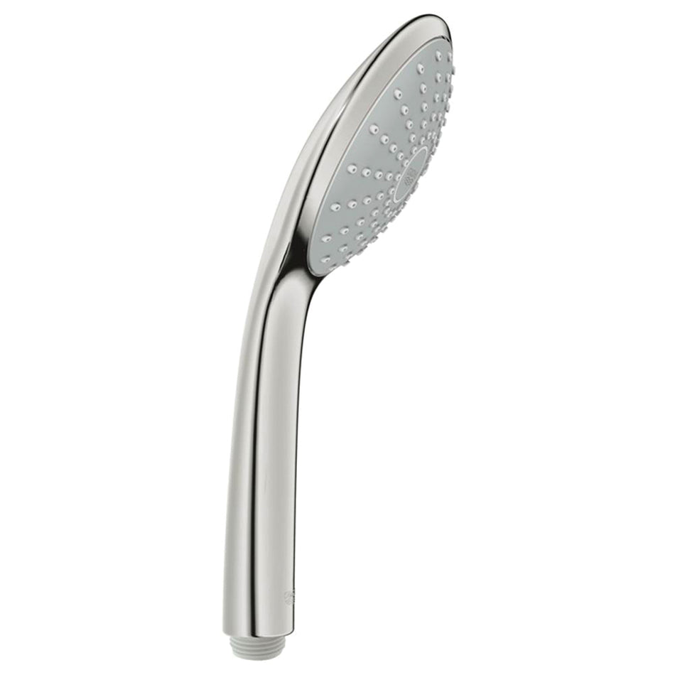 GROHE 2726500E Hand Shower, Euphoria® 110 Mono Collection, 4-5/8 in Spray Face, Rain Spray, 1.5 gpm, G-Thread Connection