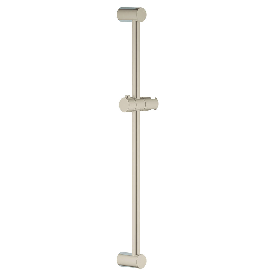 GROHE 27521EN0 Slide Bar, Tempesta Cosmopolitan Collection, 24-7/16 in L, Metal, Brushed Nickel