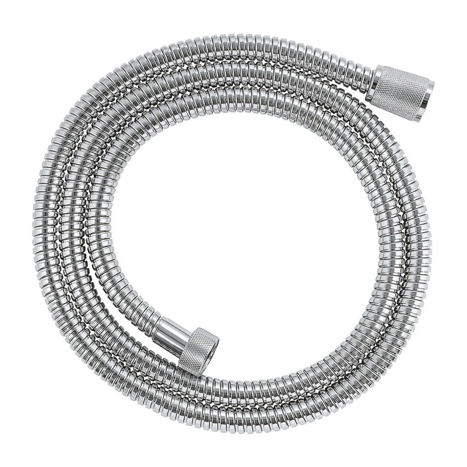 GROHE 28143000 Handshower Hose, 1/2 in Nominal, G Threaded Connection, 1500 mm L, 16 bar Pressure, Metal