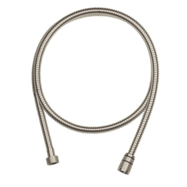 GROHE 28417EN0 Shower Hose, 1/2 in Nominal, Gasket Connection, 59 in L, Metal, Brushed Nickel