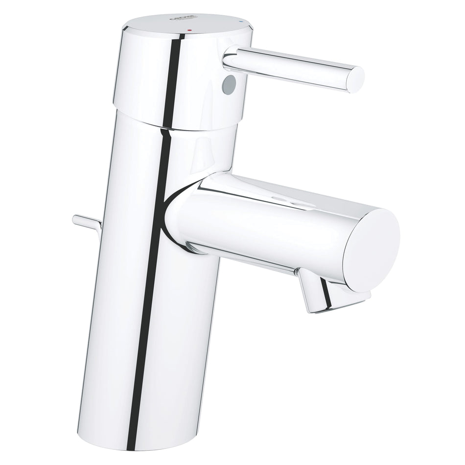 GROHE 3427000A, Concetto™ Collection, 1-Handle, Deck, Single-Handle, Bathroom Faucet, StarLight® Chrome