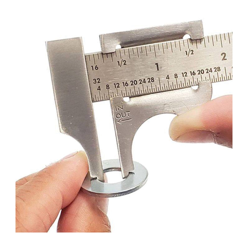 General® 729 Slide Caliper, 0 to 4 in Measuring Range, 1/16 in Graduation, +/-0.001 in, 0.03 mm Accuracy