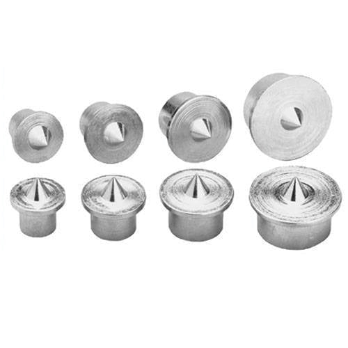 General® 888 Dowel Center Set, 1/2 in Dia Pin, Steel, Nickel-Plated