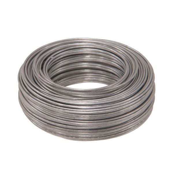 HILLMAN™ 123105-N Hobby Wire, #18 Dia, 110 ft L, Steel, Galvanized