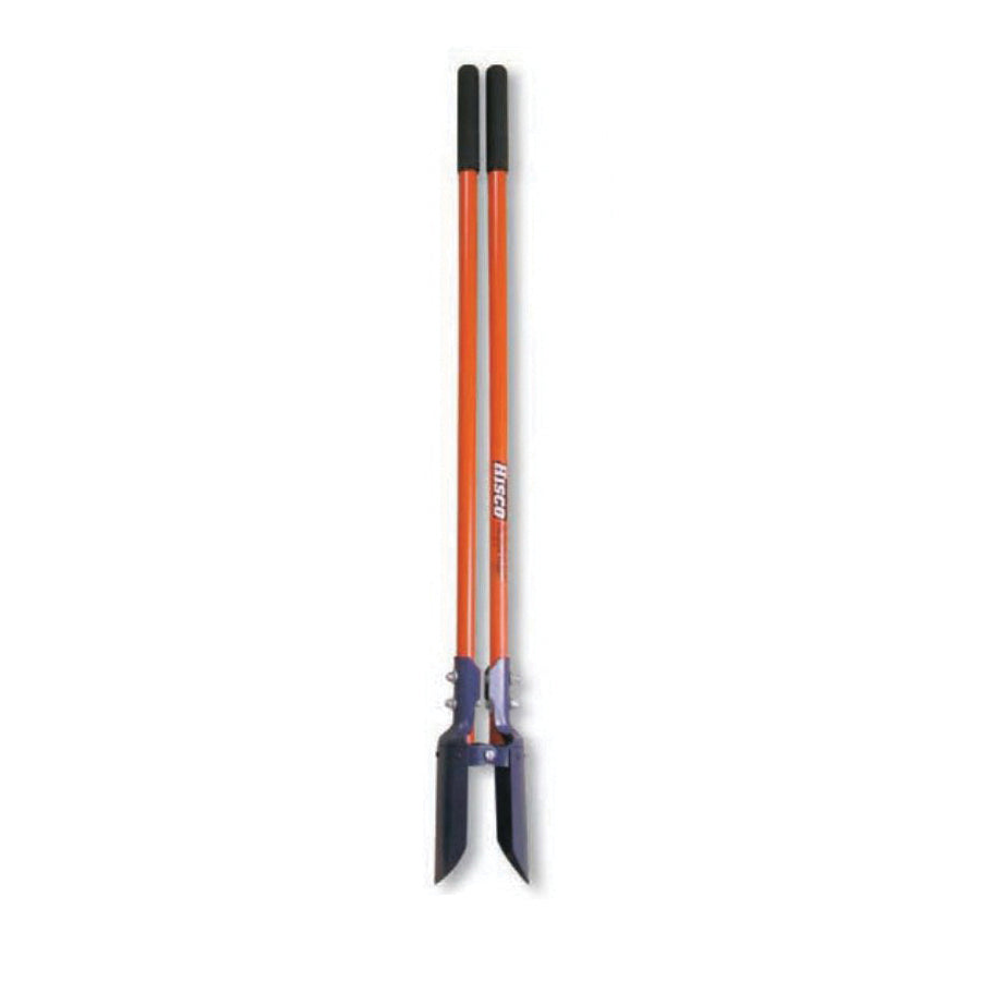 HISCO™ HIPHD4 Post Hole Digger, 6-1/2 in W Blade, 9-1/2 in L Blade, Fiberglass Handle