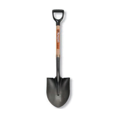 HISCO™ HIRP14DW Shovel, 8-9/16 in W Blade, 11 in L Blade, Steel Blade, 27 in L Handle, Ashwood Handle