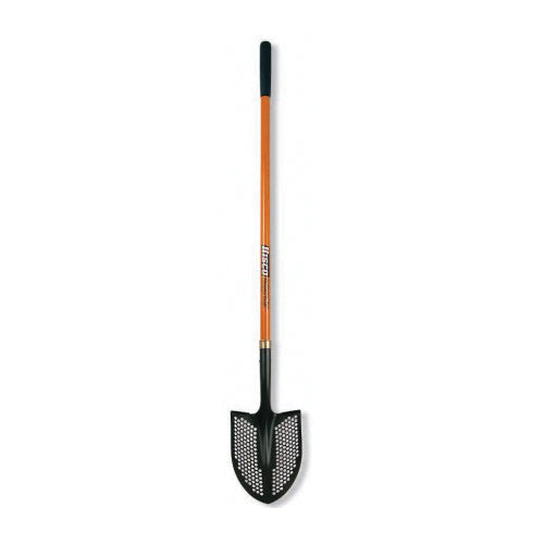 HISCO™ HIRPMSL Mud Shovel, 8-1/4 in W Blade, 11-1/2 in L Blade, 47 in L Handle, Fiberglass Handle