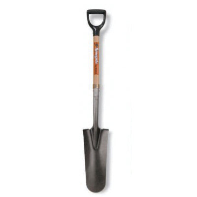 HISCO™ HISS14D-W Drain Spade/Sharp Shooter, 5-3/4 in W Blade, 14 in L Blade, 30 in L Handle, Ashwood Handle