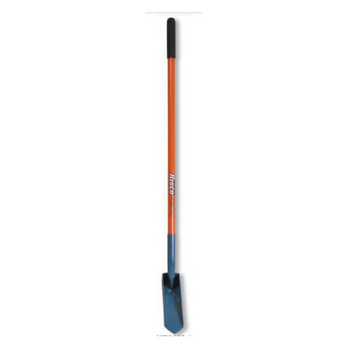 HISCO™ HITACO3-4 Trench and Clean-Out Shovel, 2-3/4 in W Blade, 11-1/2 in L Blade, Steel Blade, 47 in L Handle, 12 ga