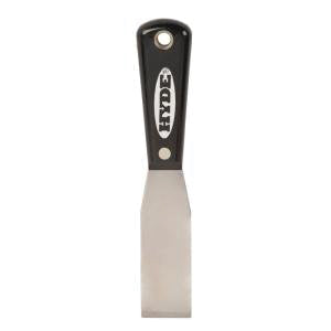 HYDE® 02200 Stiff Chisel Putty Knife, 1-5/16 in W Blade, High Carbon Steel Blade, Nylon Handle