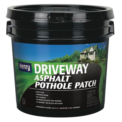 Henry® HE304044 Driveway Asphalt Pothole Patch, Solid, Black, 12.75 gal, Jug