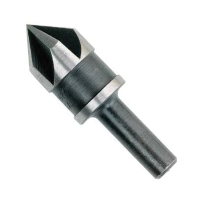 IRWIN® 12411 Countersink, 82 deg Countersink, Round Shank, 1-21/32 in OAL, 5 -Flute, HSS