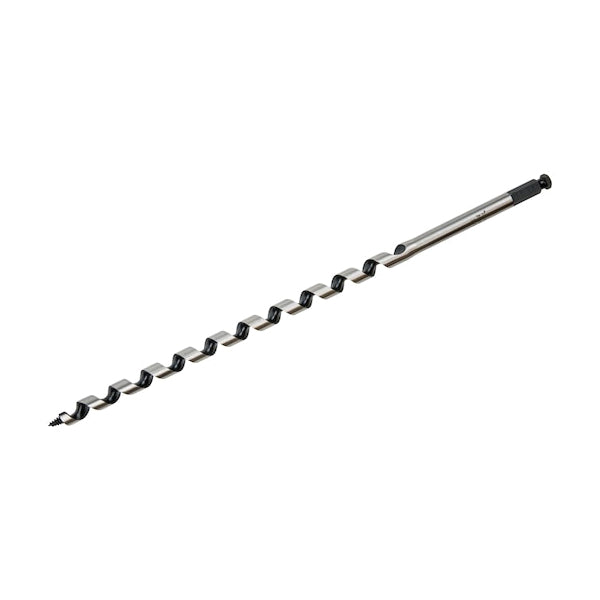 IRWIN® WeldTec™ 3043007 Drill Bit, Self-Feed, Ship Auger Drill, 5/8 in Drill, 12 in L Flute, 17 in OAL, Carbon Steel