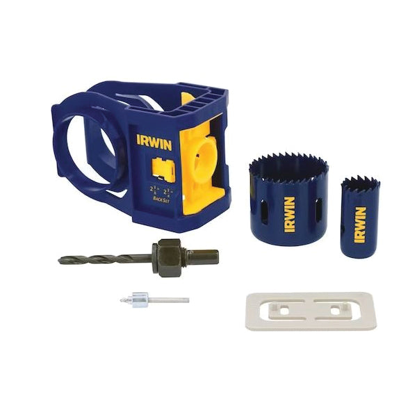 IRWIN® 3111001 Door Lock Installation Kit, Carbon Steel