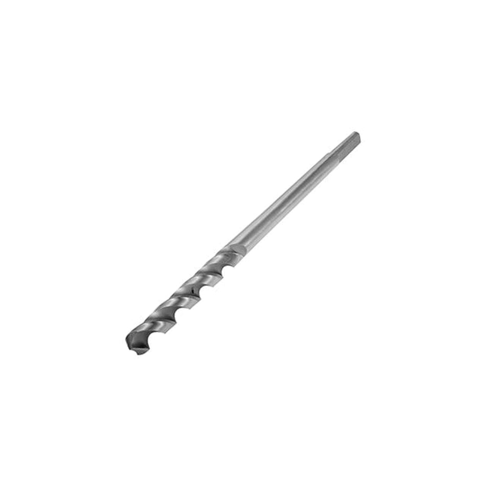 IRWIN® 1890707 Bell Hanger Drill Bit, Installer Drill, 1/4 in Drill, 18 in OAL, HSS, Bright