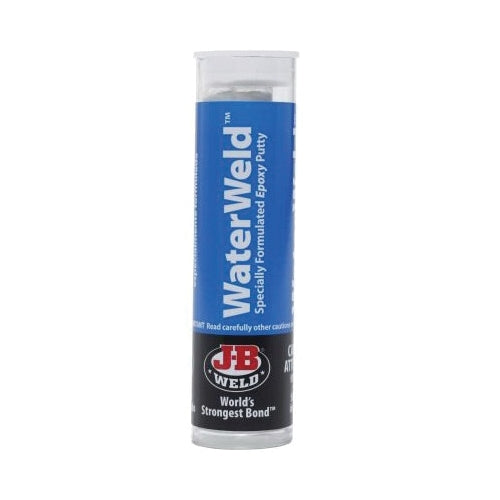 J-B Weld WaterWeld™ 8277 Epoxy Putty, Off-White, 1 hr Curing, 2 oz