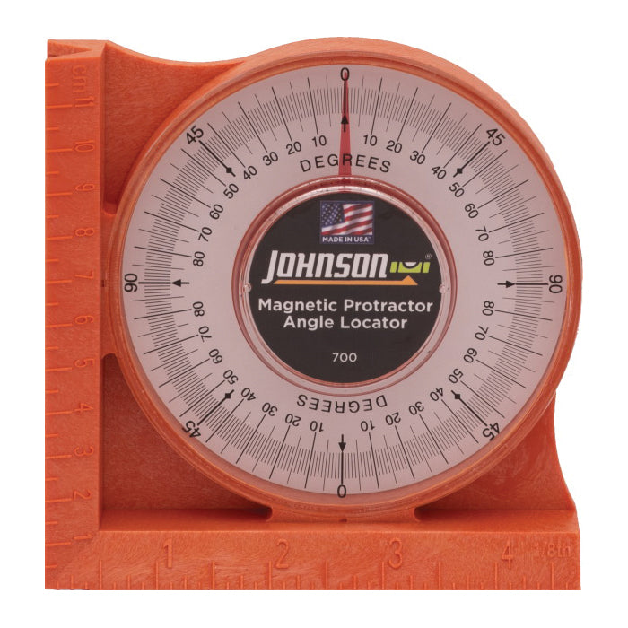 JOHNSON 700 Magnetic Angle Locator, Plastic Body