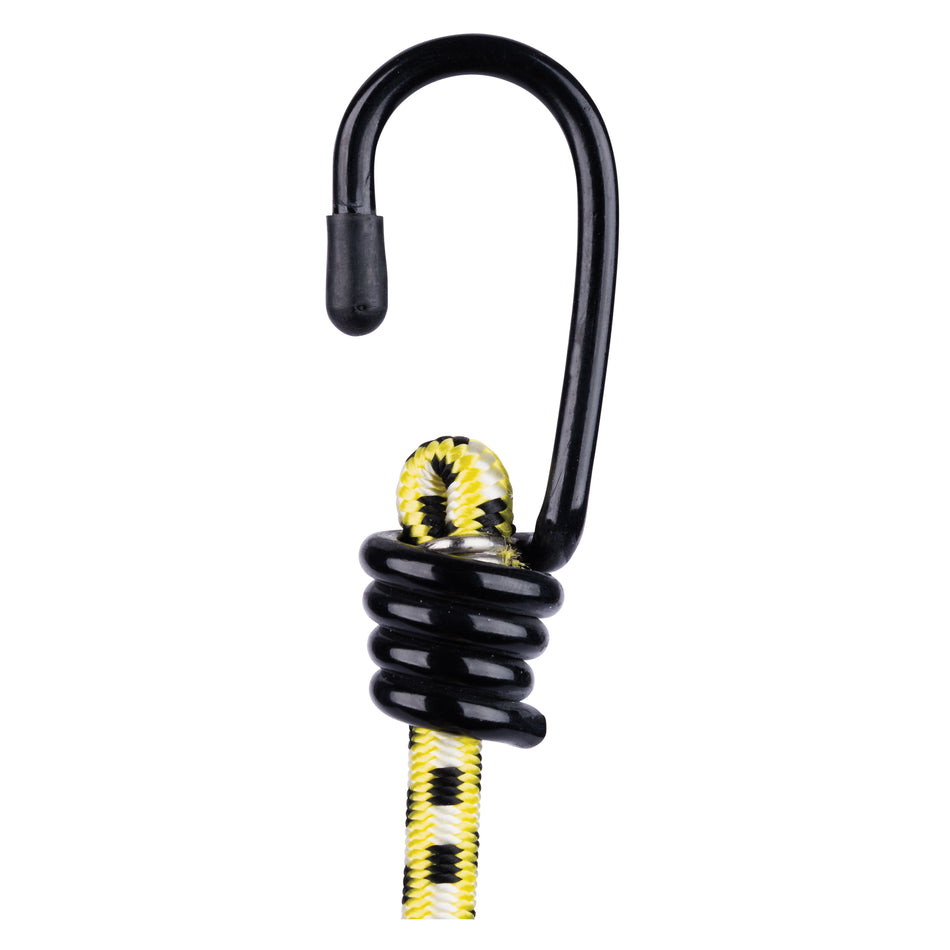 KEEPER™ 06014 General Purpose Bungee Cord, Rubber Cord, Multi-Color Cord, Steel Hook, Vinyl-Coated Hook