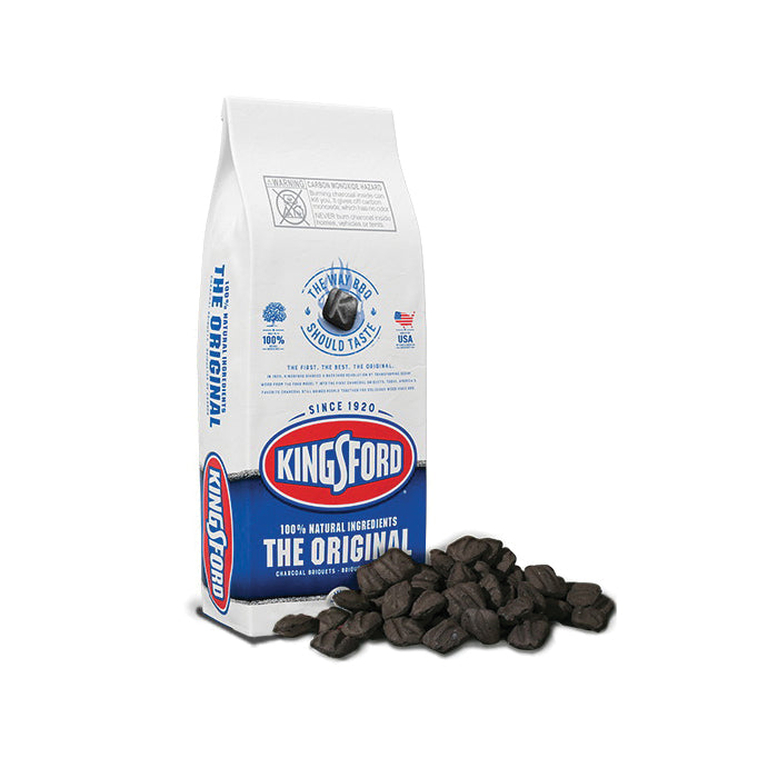 KINGSFORD® 32114 Original Briquet, Charcoal, 8 lb Bag