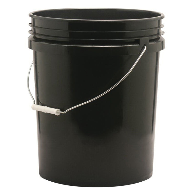 LEAKTITE® 005G01BK120 Bucket, 5 gal Capacity, Black, Plastic